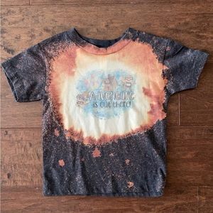 2T UP bleached short sleeve shirt
